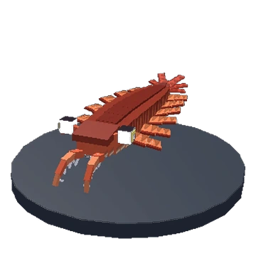 In-game model capture of Anomalocaris.