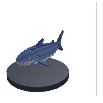 In-game model capture of Cladoselache.