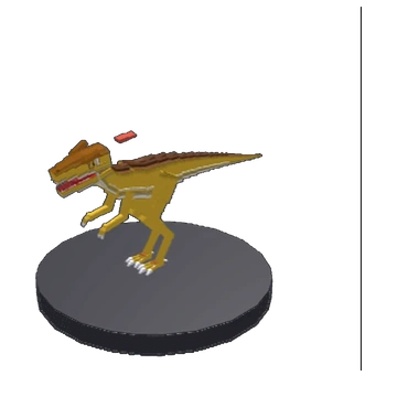 In-game model capture of Nhandumirim.