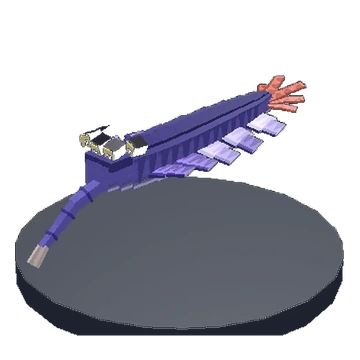 In-game model capture of Opabinia.