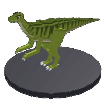 In-game model capture of Plateosaurus.