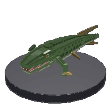 In-game model capture of Tiktaalik.