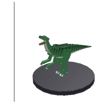 In-game model capture of Unaysaurus.
