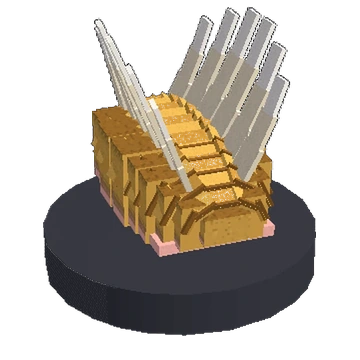 In-game model capture of Wiwaxia.