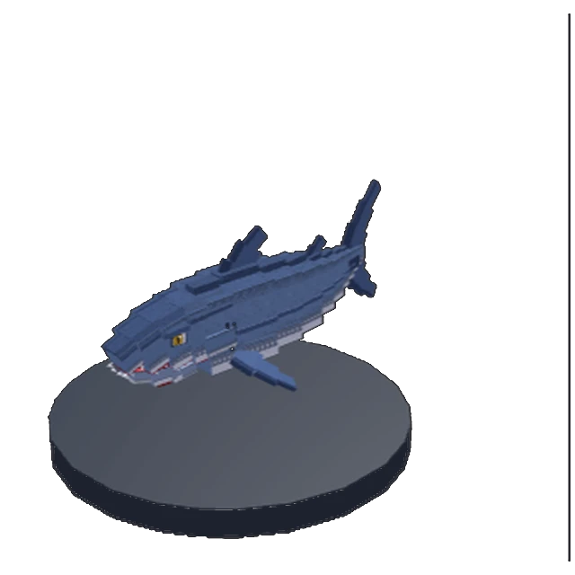 In-game model capture of Cladoselache.