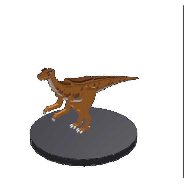 In-game model capture of Coloradisaurus.