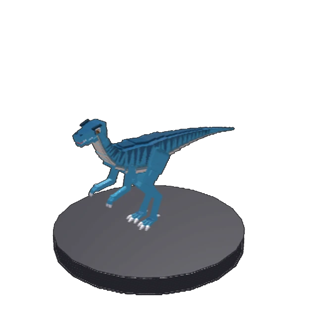 In-game model capture of Pampadromaeus.