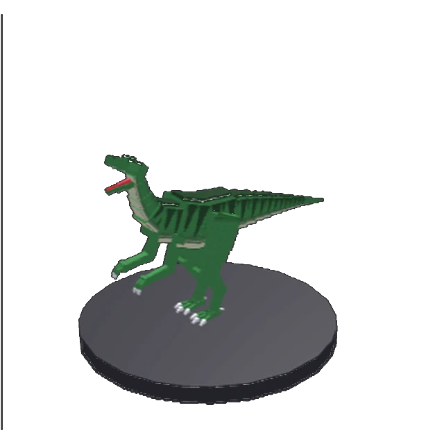 In-game model capture of Unaysaurus.